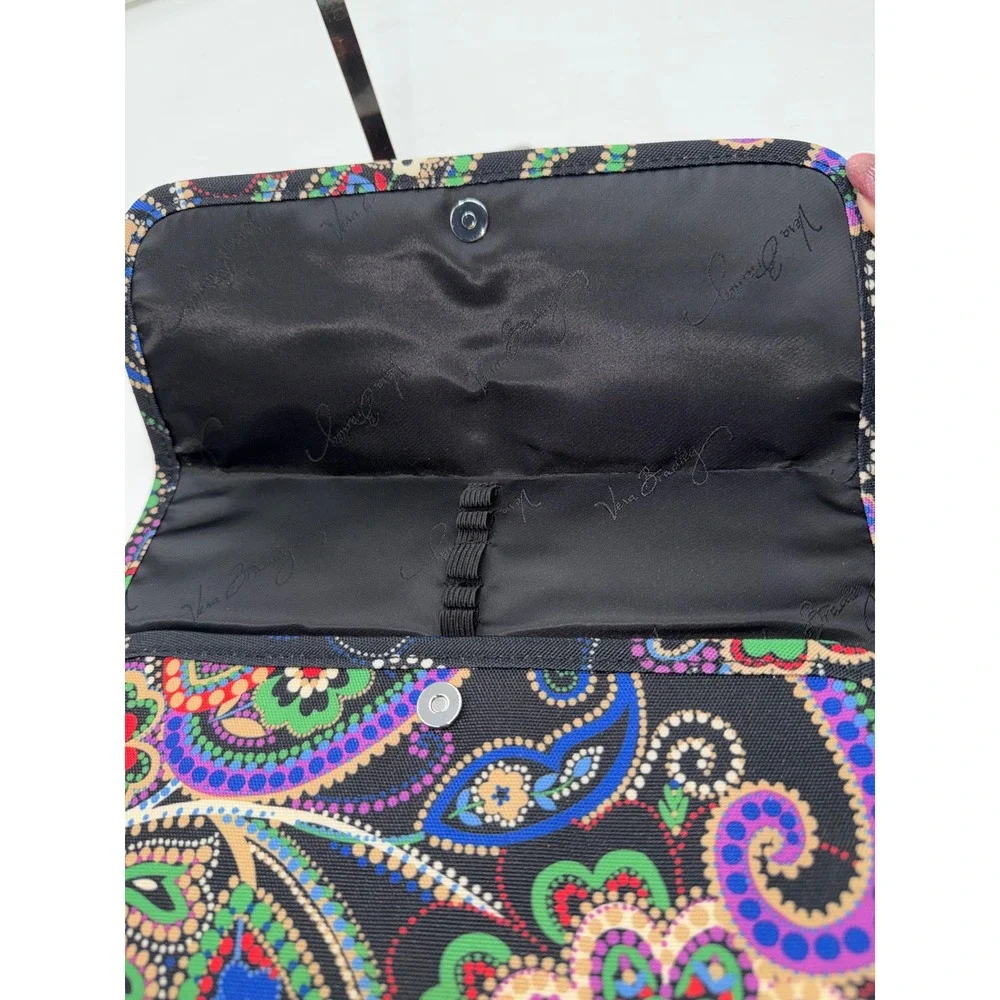 Vera Bradley Kiev Paisley Brush Organizer Makeup Case Travel Bag 19812-646